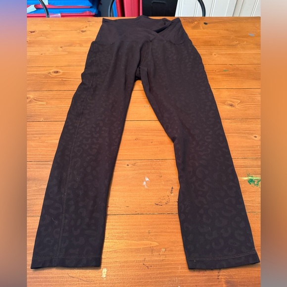 Isabel Maternity by Ingrid & Isabel Black leopard legging medium - Picture 1 of 7